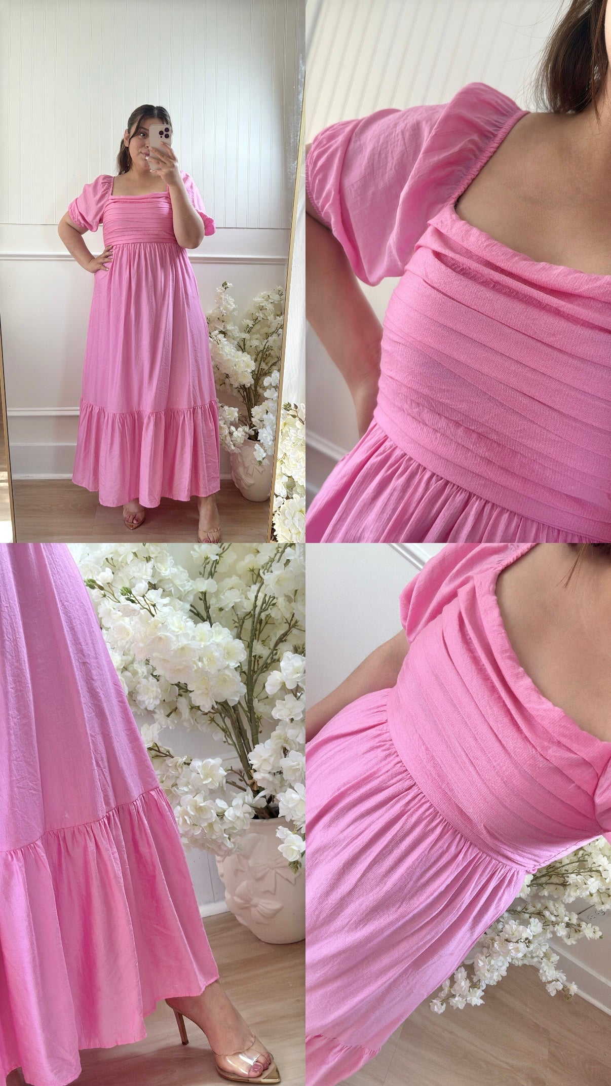Chelsey Dress In Pink