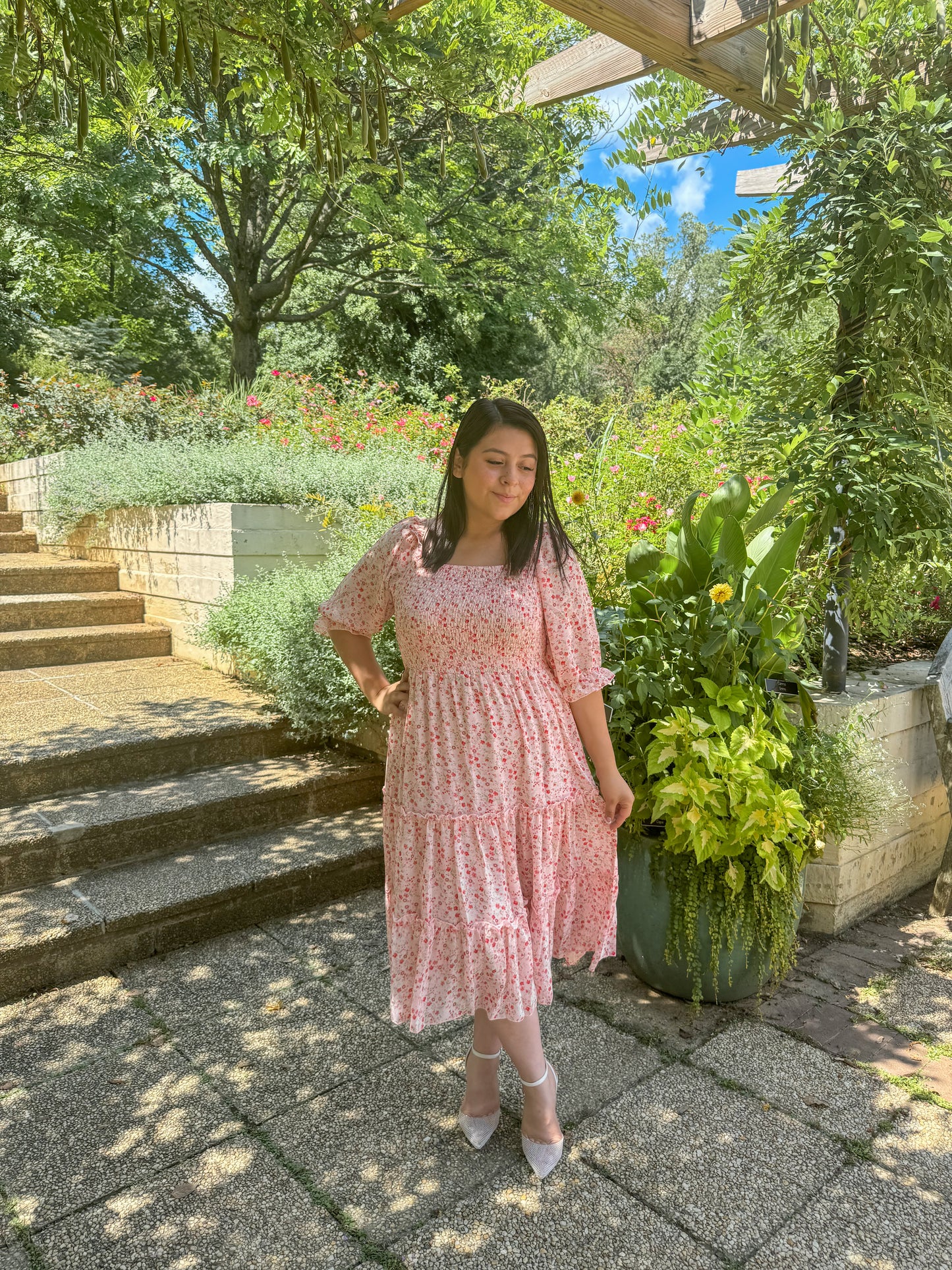 Maddy Exclusive In Peachy Floral