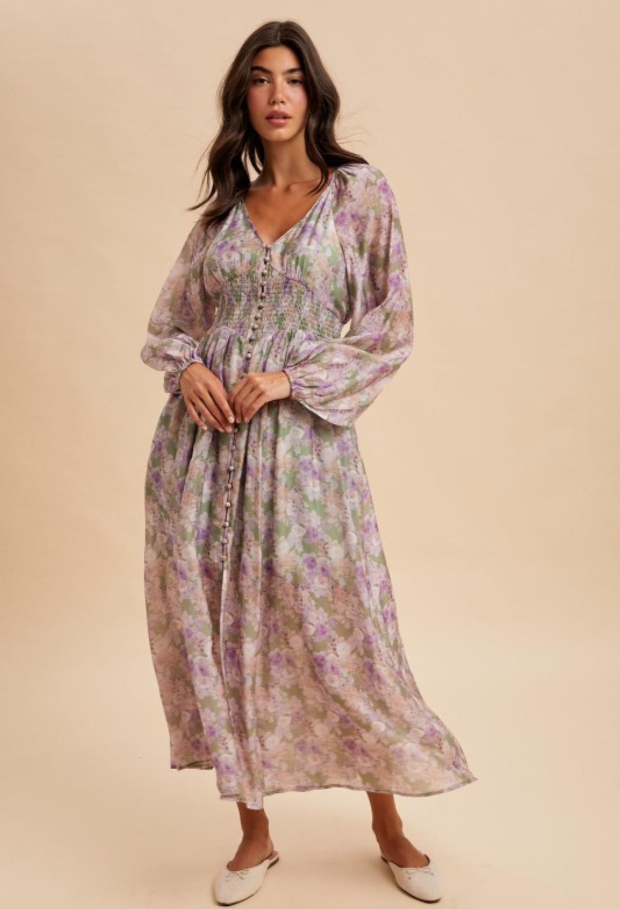 Reina Floral Dress