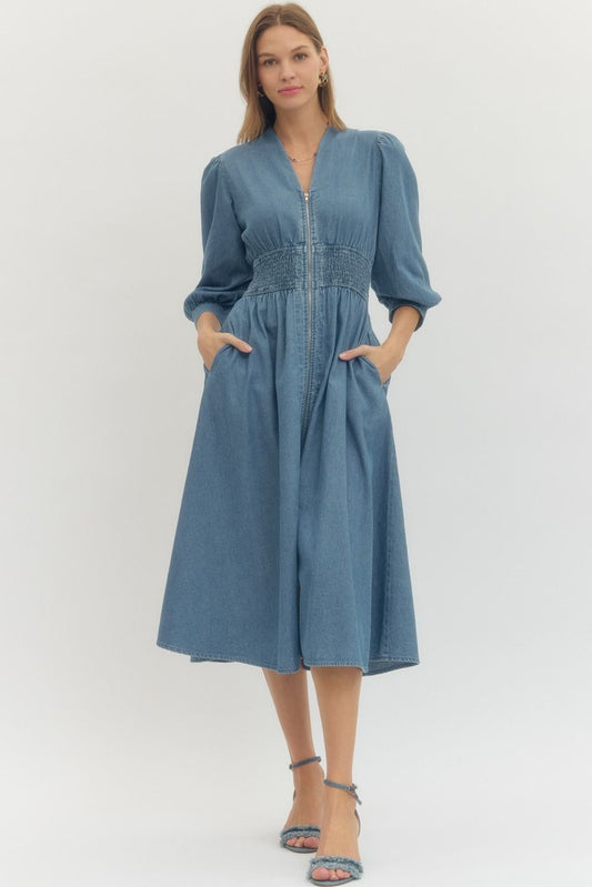 Vivi Dark Blue Denim