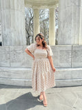 Rebeca Taupe Dress