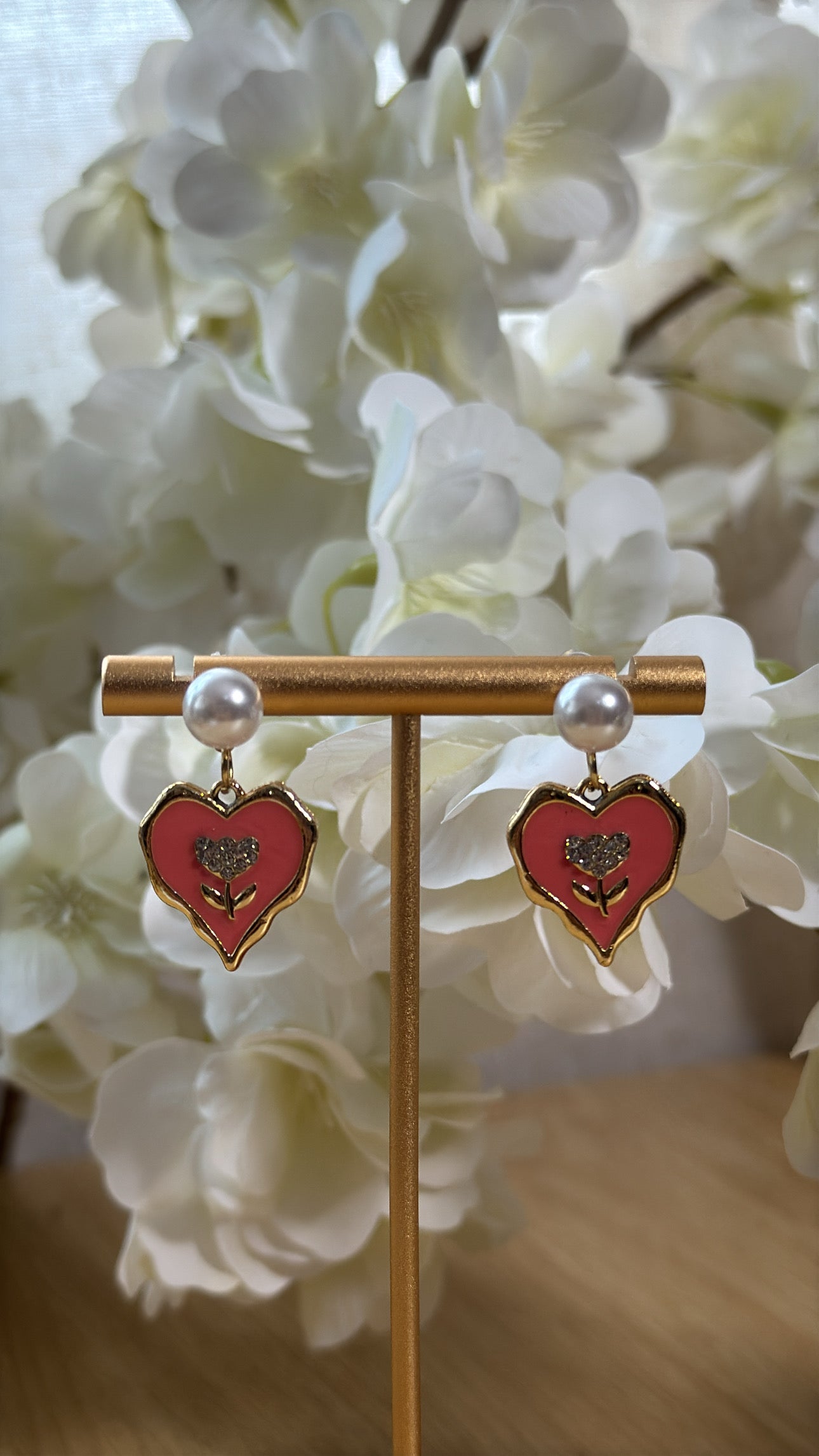 Rose Earrings