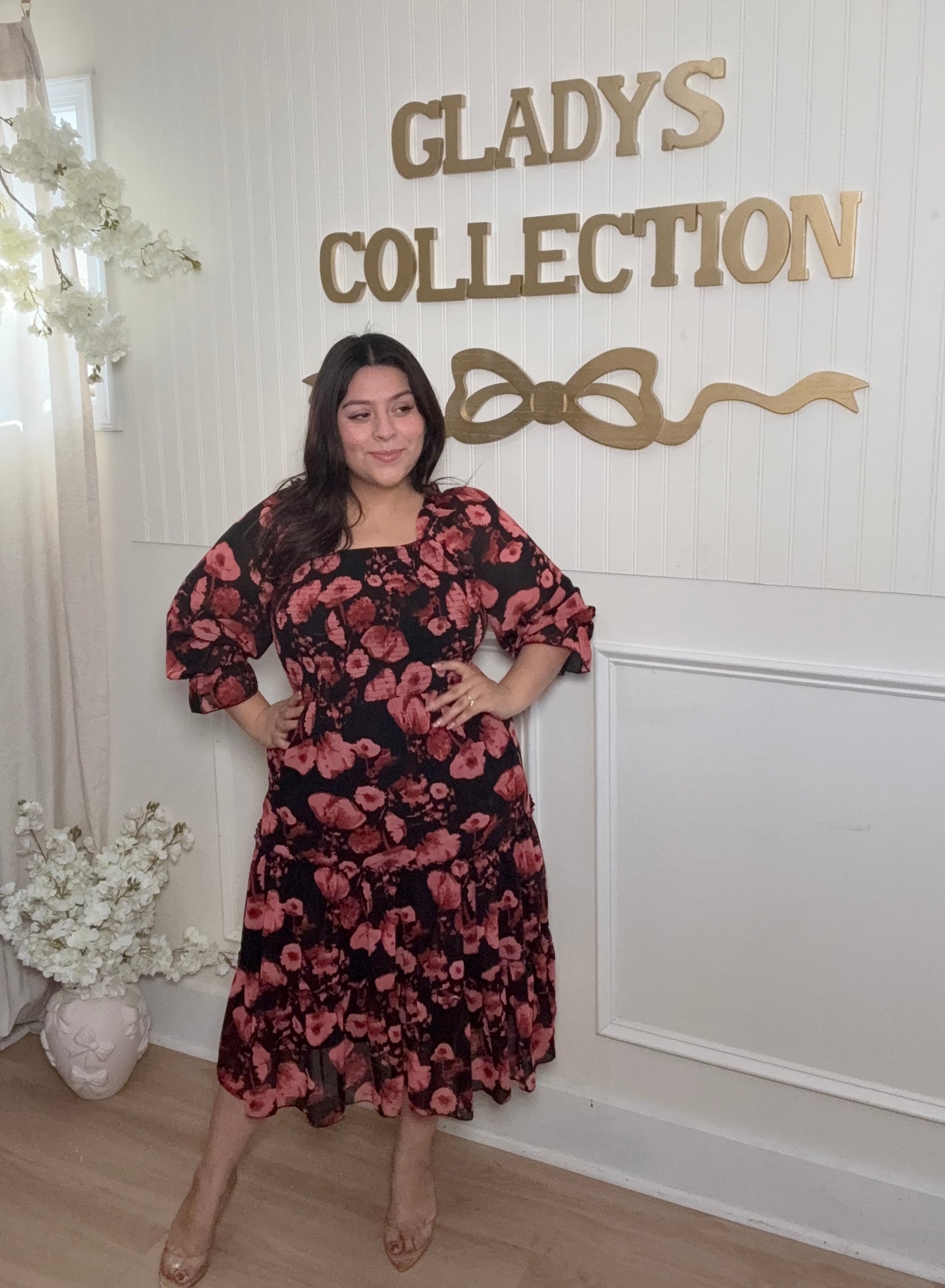 The Sassy Exclusive In Red Floral