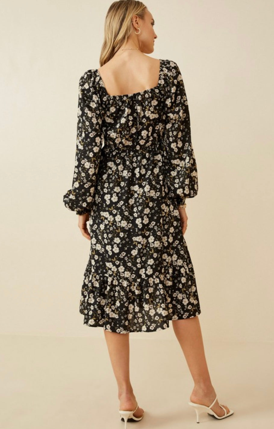 Roselin Black Dress