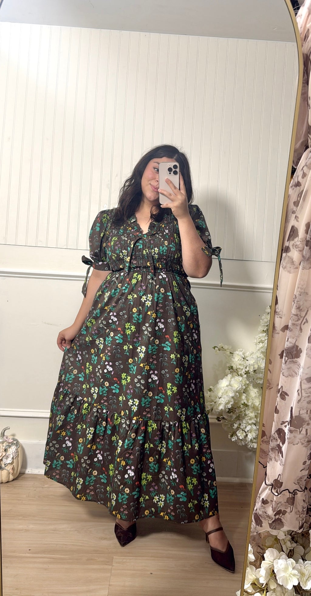 Kenzie Brown Dress