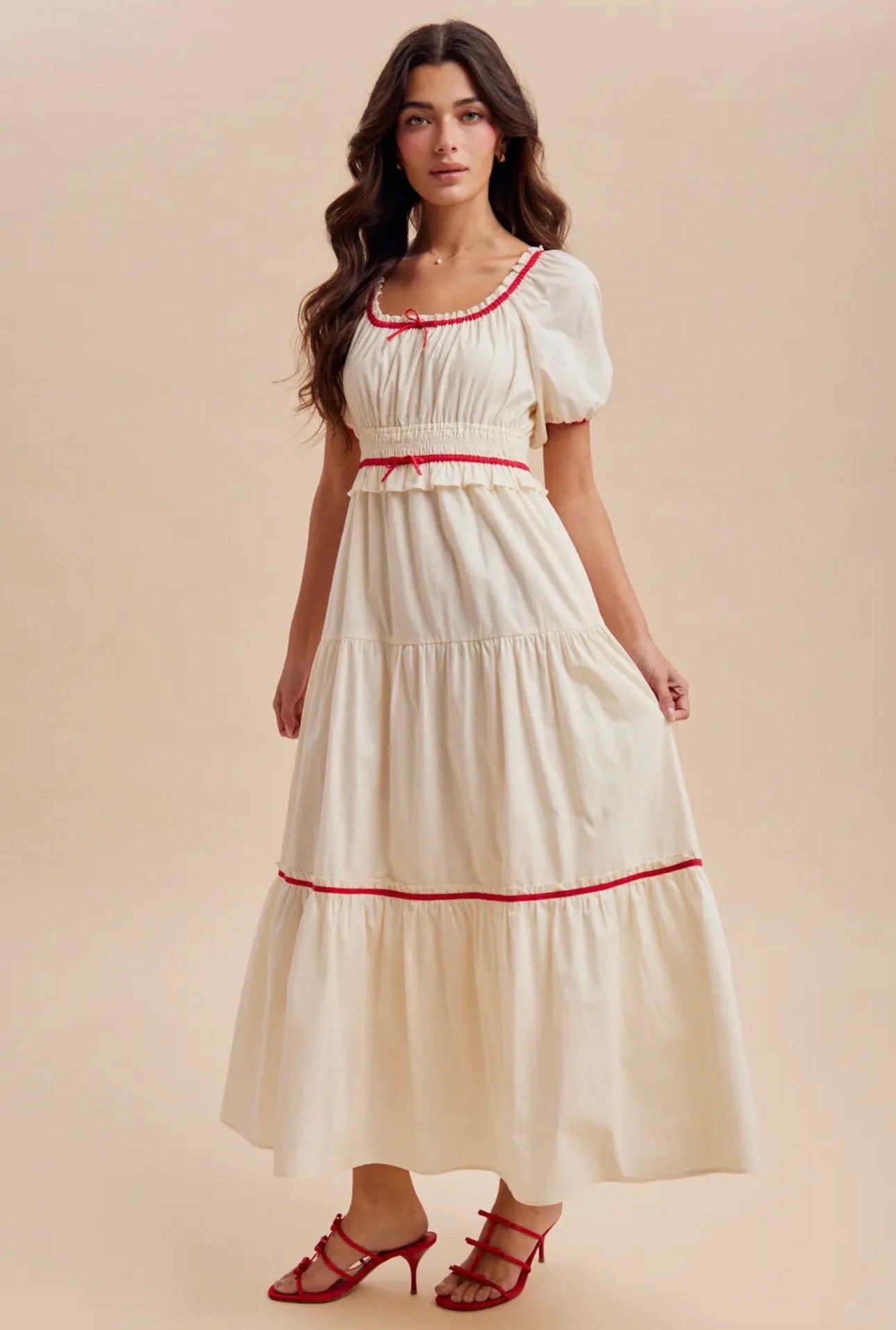 Belen Dress In Cream