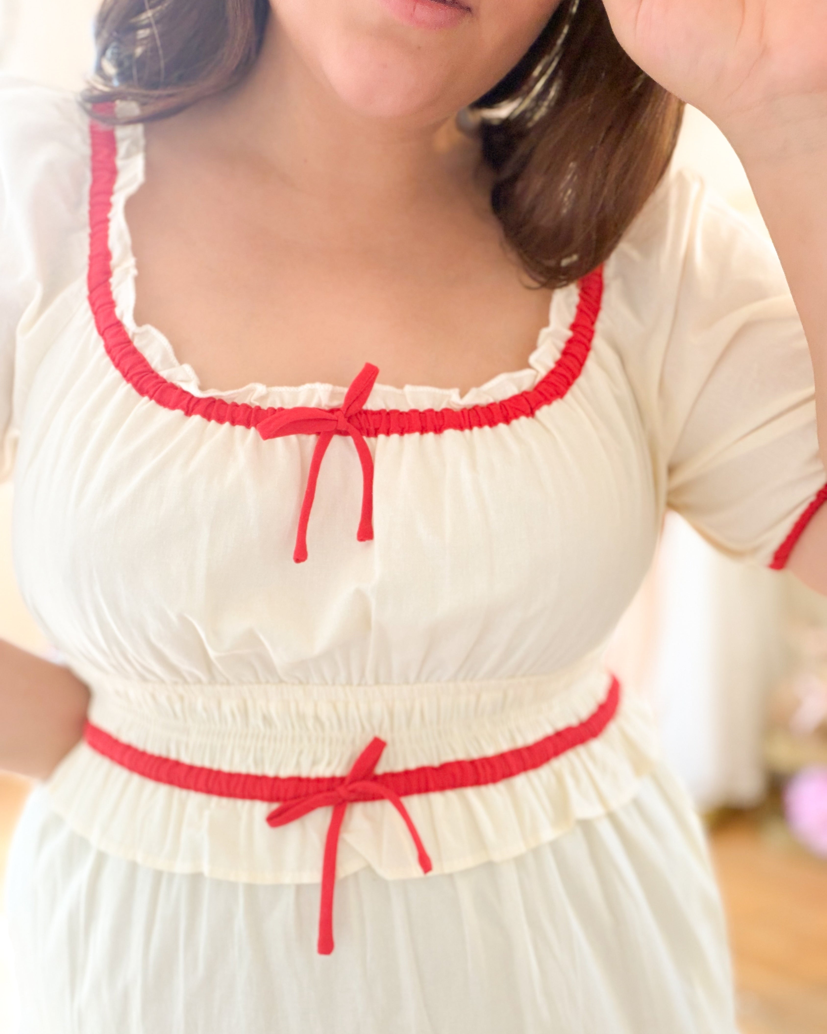 Belen Dress In Cream