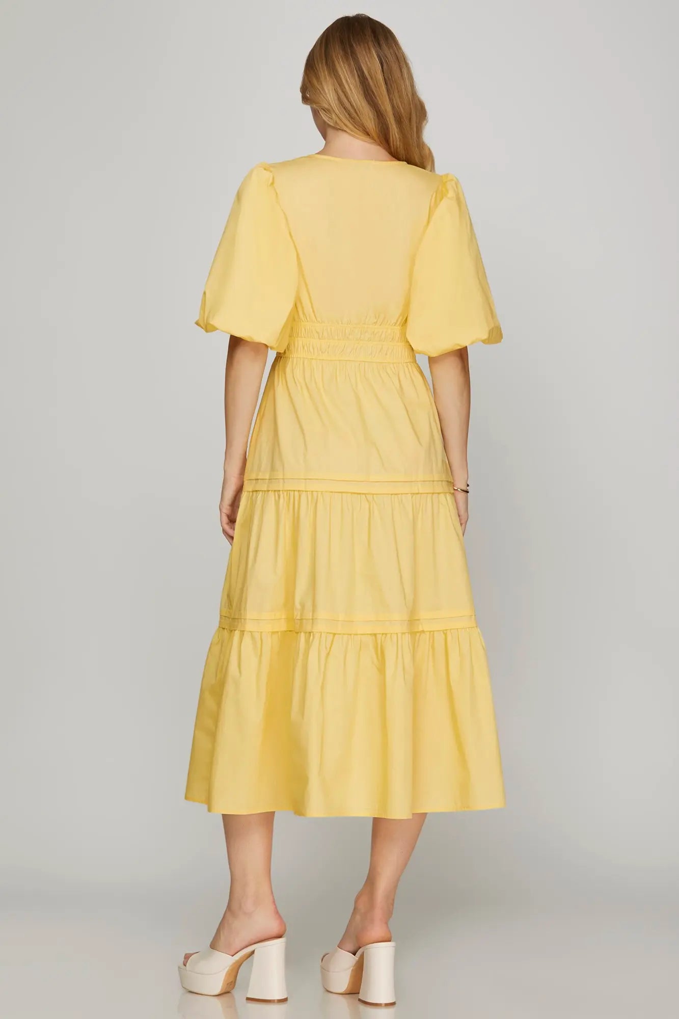 Loren Dress In Yellow