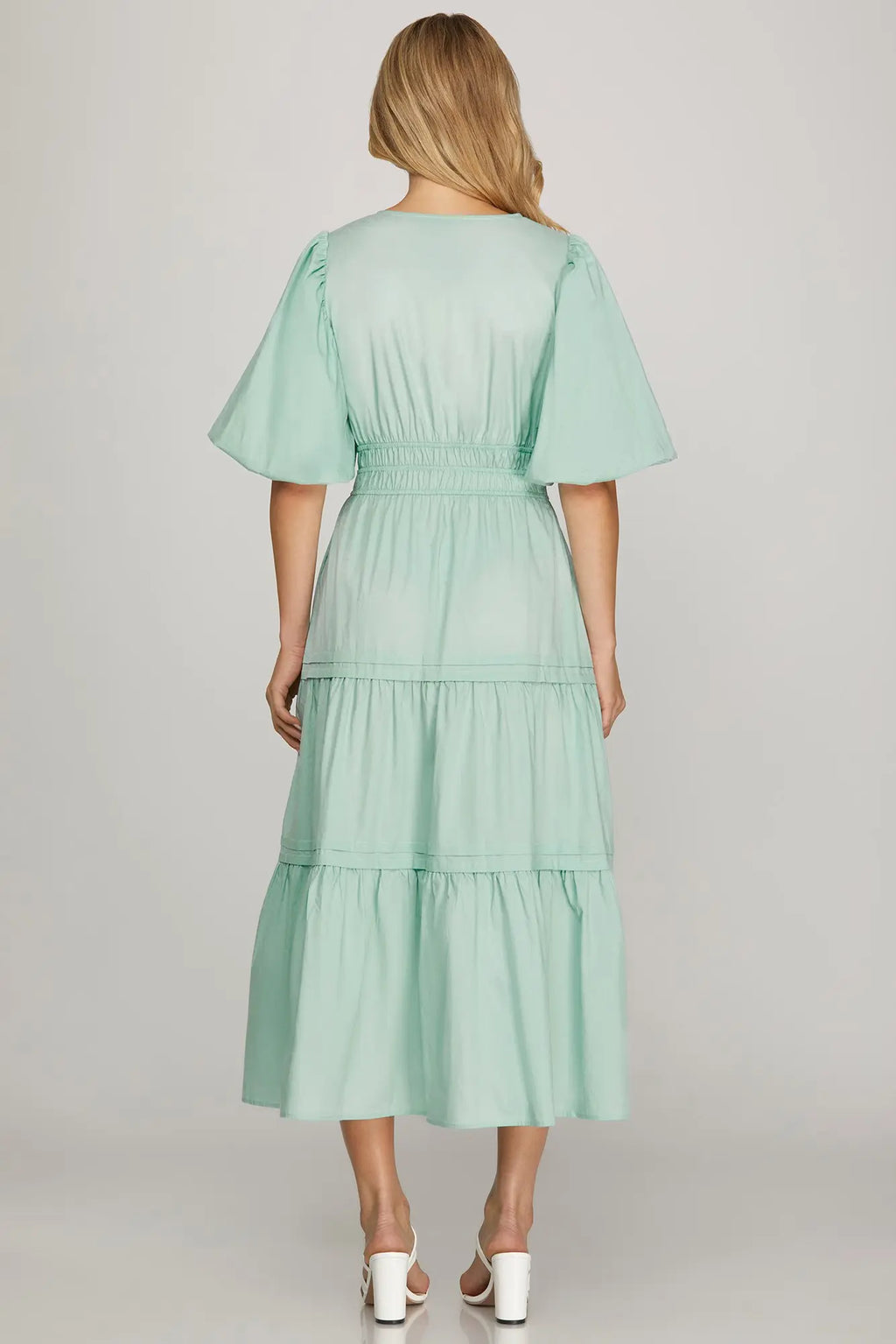 Loren Dress In Mint