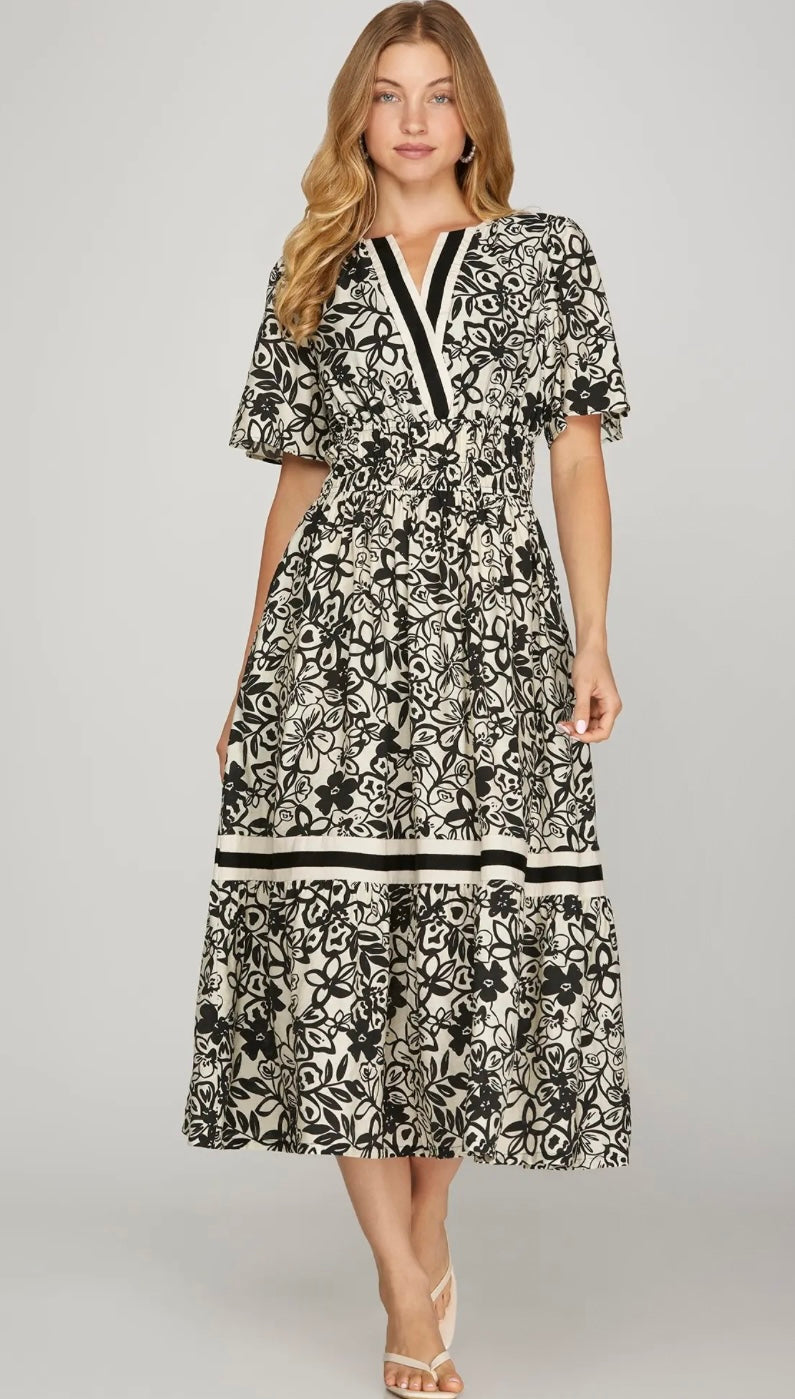The Patrica Dress In Black