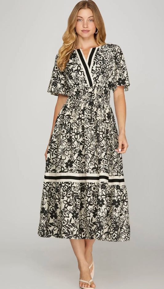 The Patrica Dress In Black