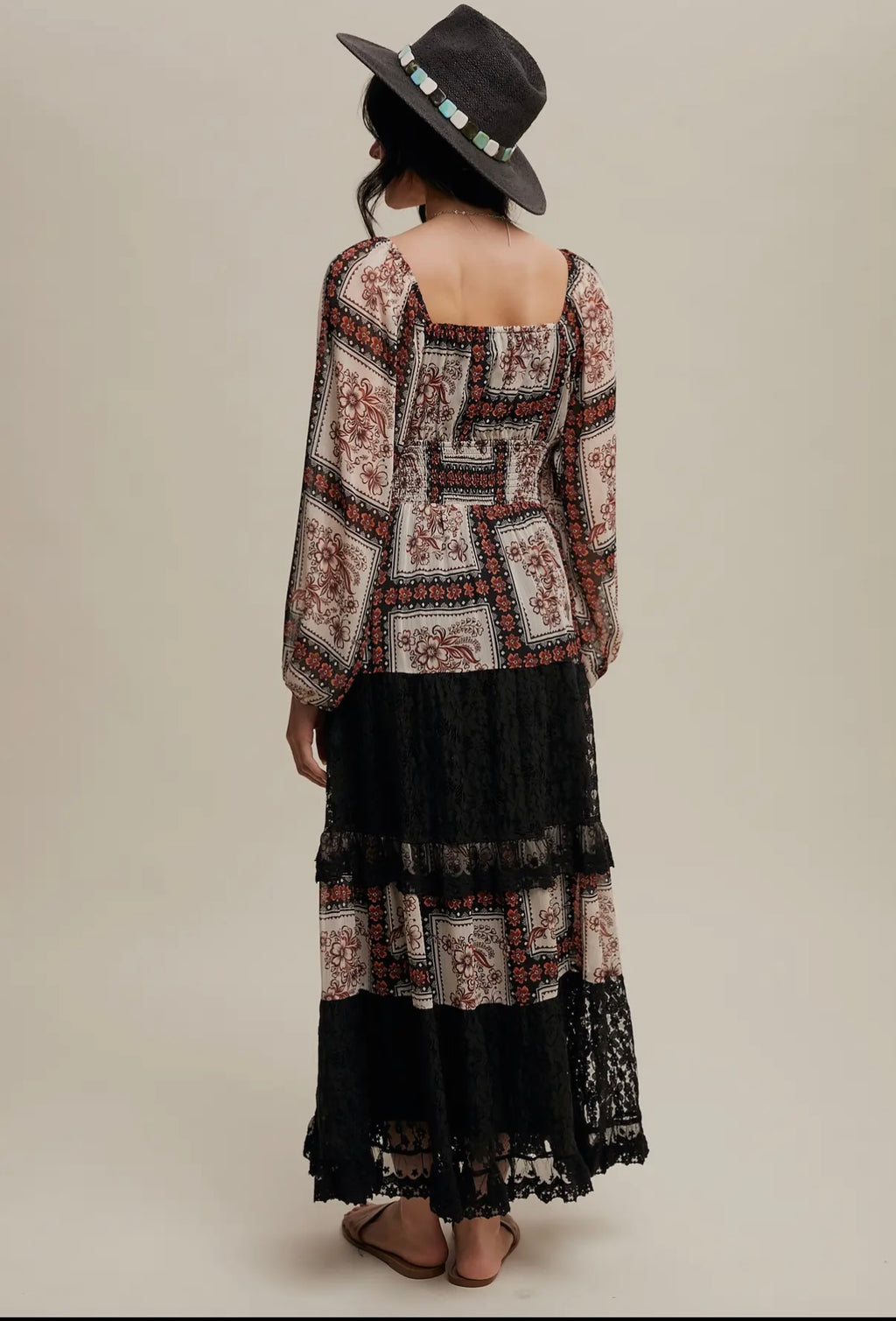 Boho Red Dress