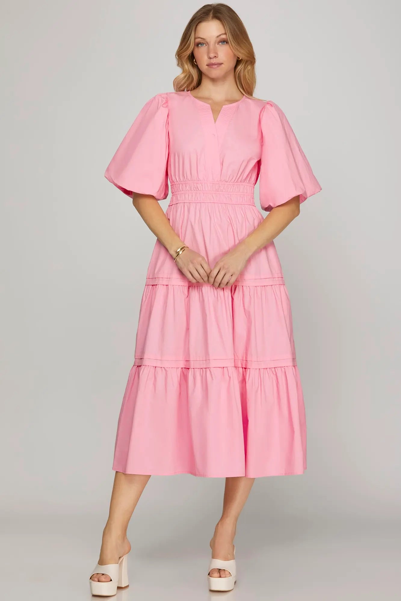 ￼Loren Dress in Pink