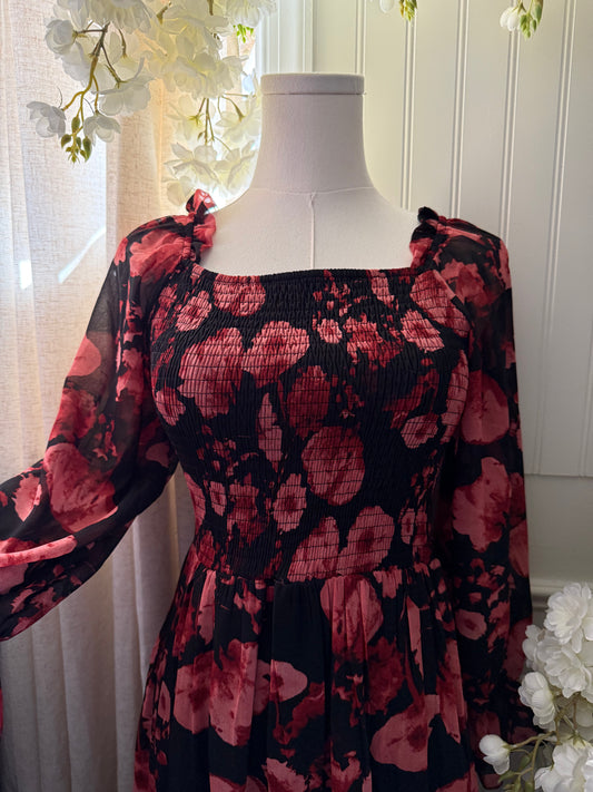 The Sassy Exclusive In Red Floral