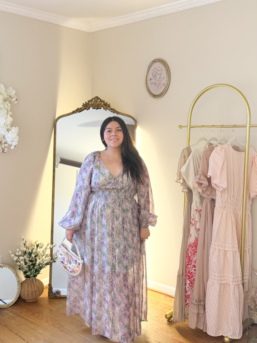 Reina Floral Dress