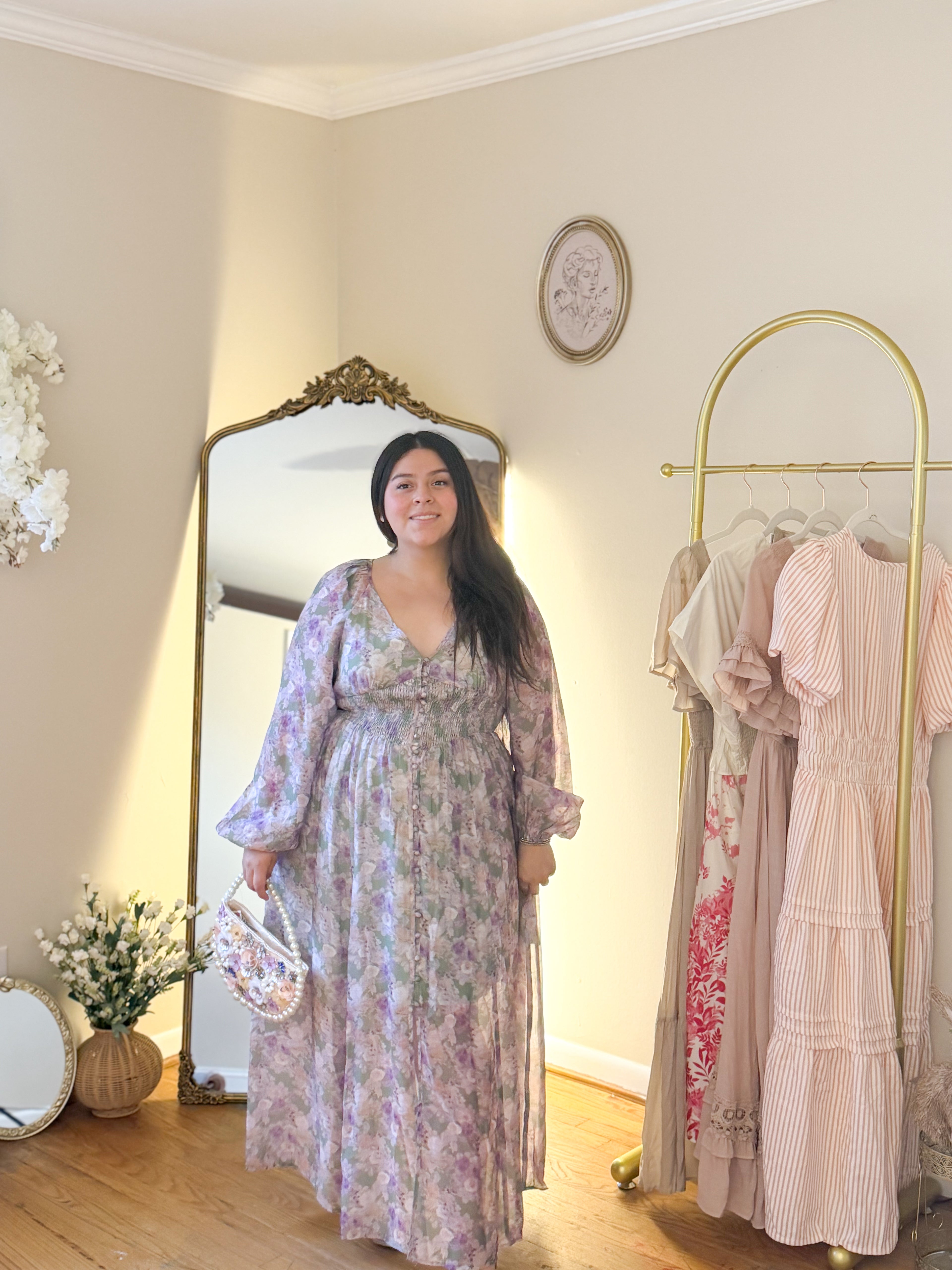 Reina Floral Dress